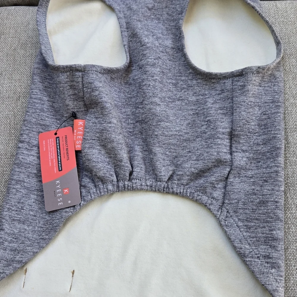 Kyeese Gray Knit Turtleneck Dog Sweater